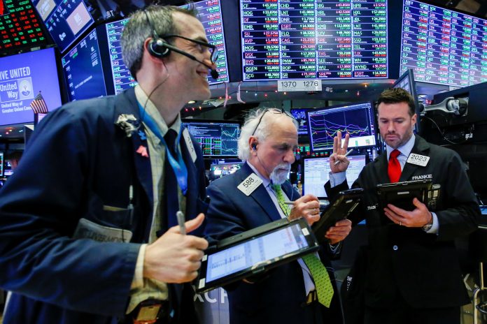 New intraday highs for 3 averages