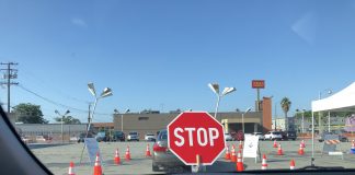 What it's like to get a coronavirus test at a drive-thru testing site