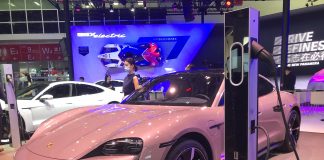 Luxury electric vehicles take spotlight in China car show