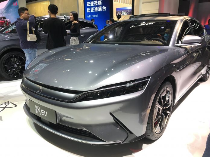 strong demand for luxury Han electric sedan